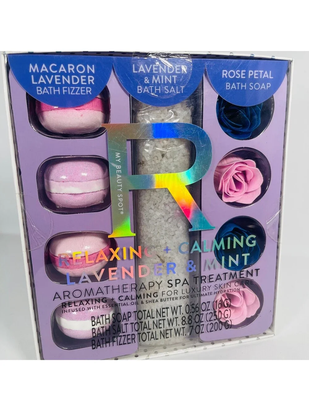 My Beauty Spot Lavender Mint Aromatherapy Spa Treatment Bath Gift Set NIB